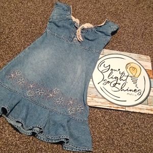 Sweet Size 4 Little Girl's Denim Dress